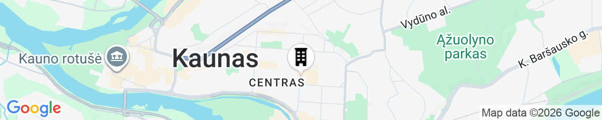 Map for Best Baltic Hotel Kaunas