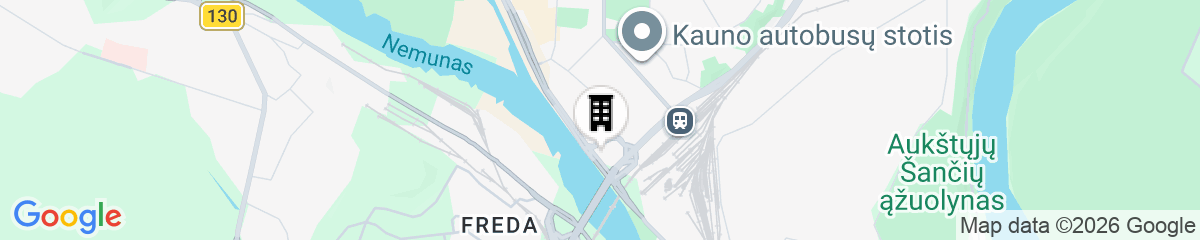 Map for King Mindaugas Apartments