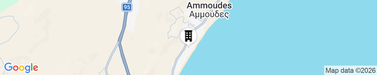 Map for Ammades All Suites Beach Hotel & Spa - Adults Only