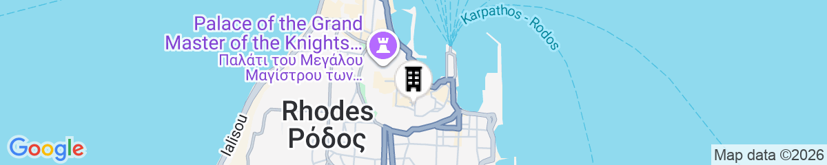 Map for Old Town Senses Boutique Hotel