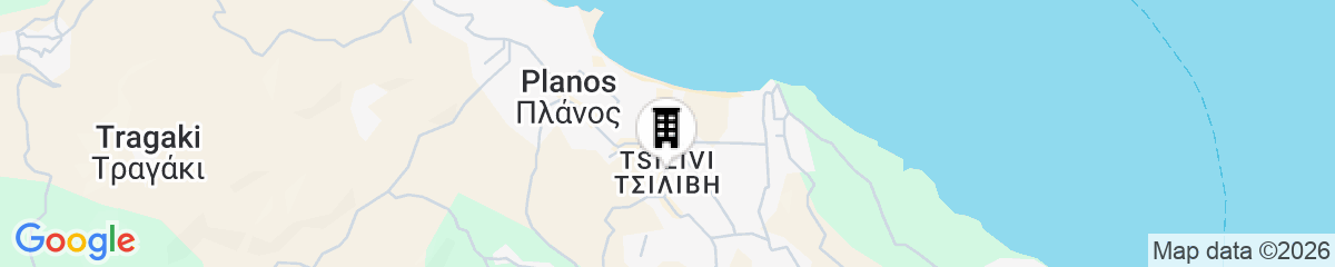 Map for The Senses Tsilivi Hotel