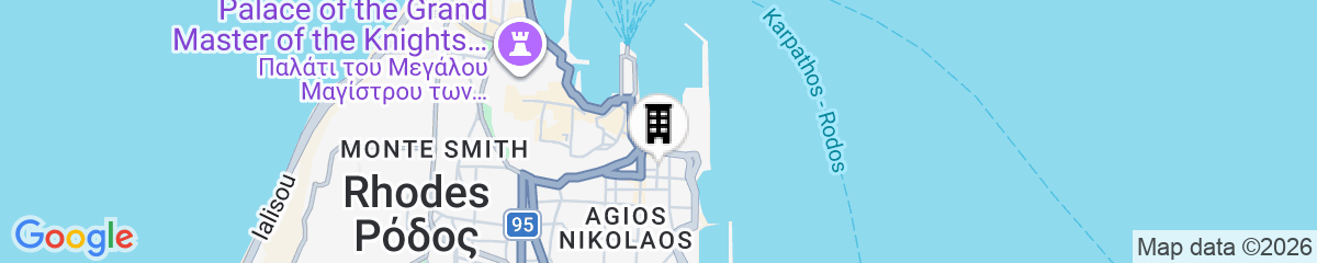 Map for Agkyra Hotel