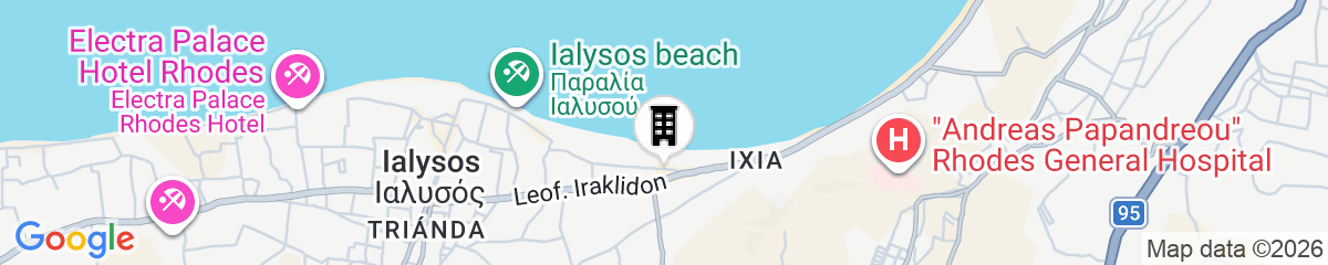 Map for Alizo Boutique Hotel &; Spa - Adults Only