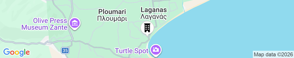 Map for Laganas Beach Hotel
