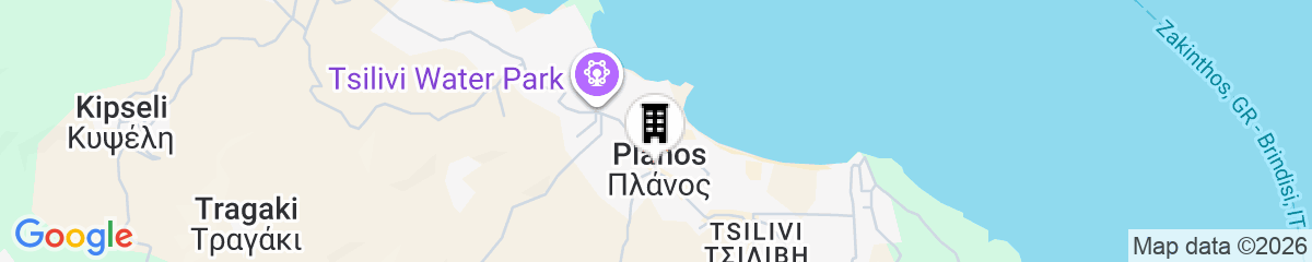 Map for New Beach Hotel