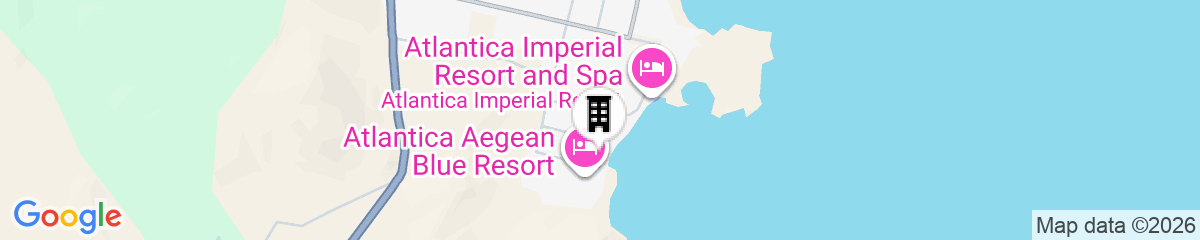 Map for Kolymbia Bay Art - Adults only Hotel