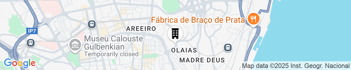 Map for Ramada by Wyndham Lisbon