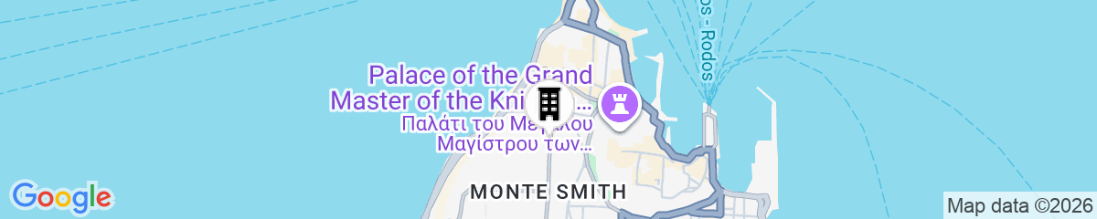 Map for Mariette Rhodes Urban Suites 