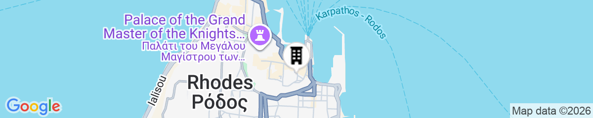 Map for The Wine Suites