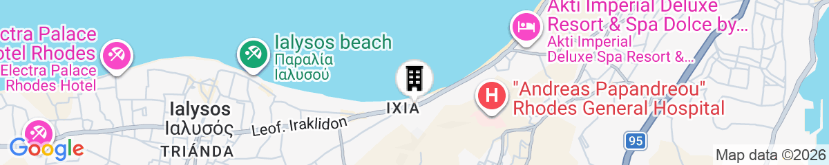 Map for Filmar Hotel