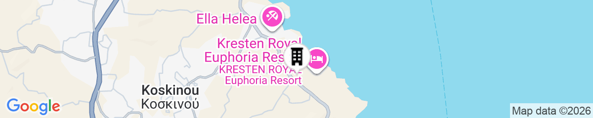 Map for Kresten Palace Hotel
