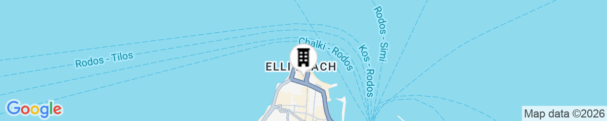 Map for Rhodos Horizon Boutique – Adults Only