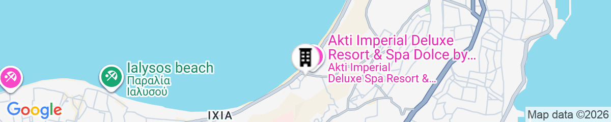 Map for Rodos Palace Hotel