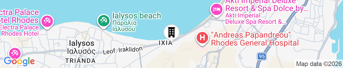 Map for Sunny Days Hotel