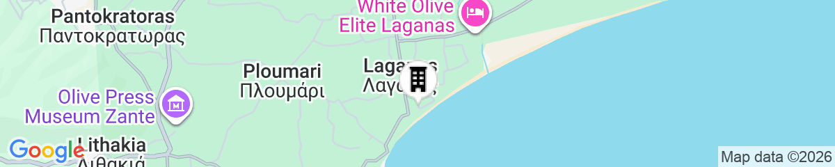 Map for Zante Plaza Hotel