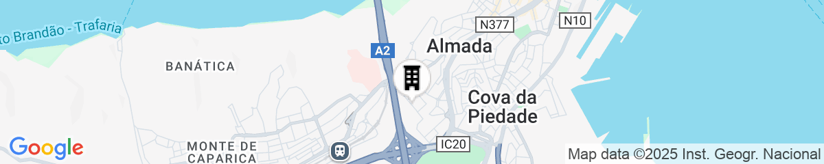 Map for Mercure Lisboa Almada