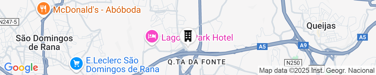 Map for Holiday Inn Express Lisbon - Oeiras by IHG