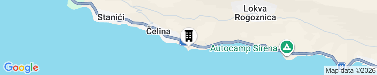 Map for Sagitta all inclusive holiday resort