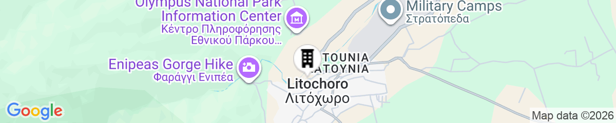 Map for OLYMPUS VIEW Rooms Sauna & Spa