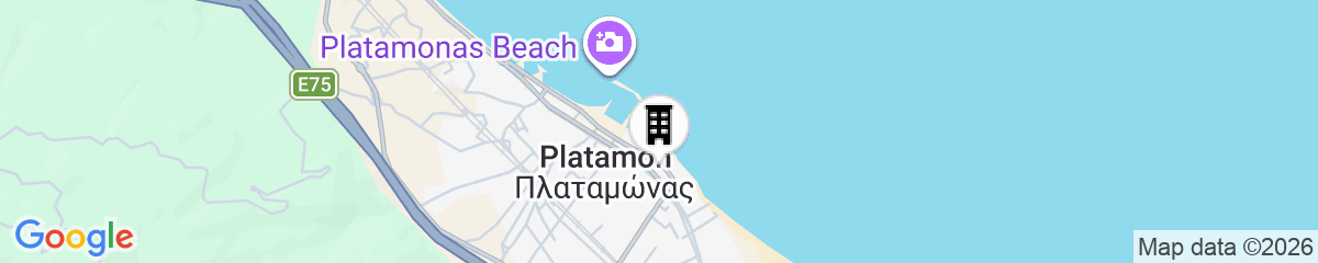Map for Kronos Hotel