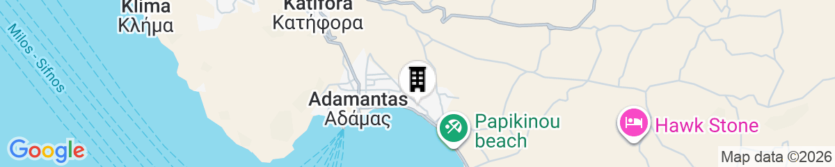 Map for White Rock Milos Suites