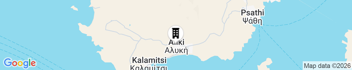 Map for Alikaki Kimolos