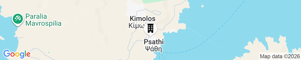 Map for The Windmill Kimolos