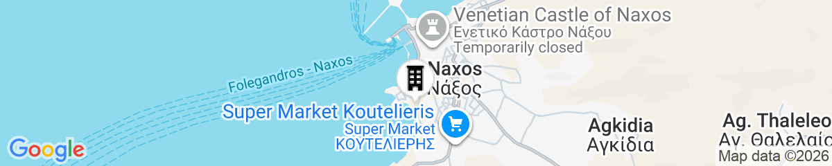 Map for Aegeon Apartments
