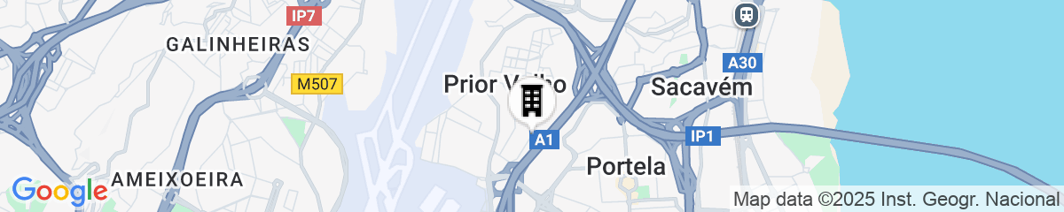 Map for Holiday Inn Express Lisbon Airport by IHG