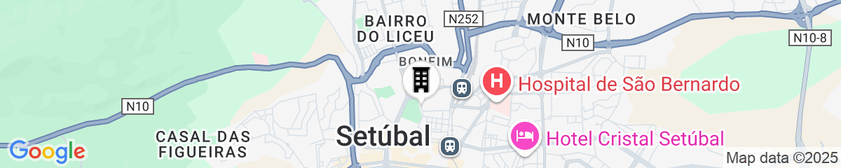 Map for Melia Setubal