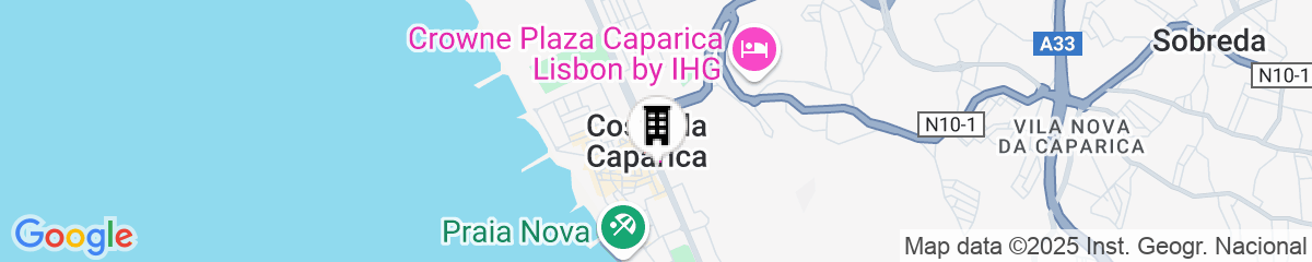 Map for WOT Costa da Caparica