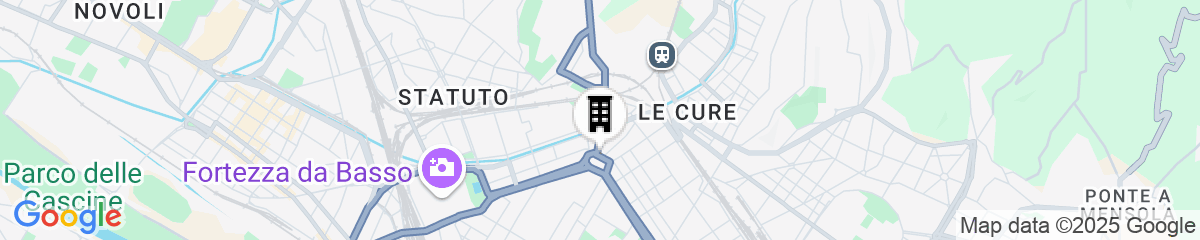 Map for Ruby Bea Hotel Florence