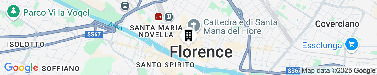 Map for  Hotel Calimala Florence