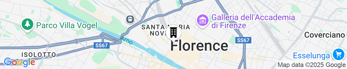 Map for Hotel Santa Maria Novella