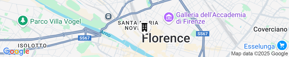 Map for Hotel L'Orologio Firenze