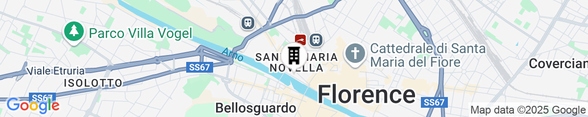 Map for The St. Regis Florence