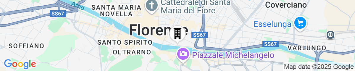 Map for Plaza Hotel Lucchesi