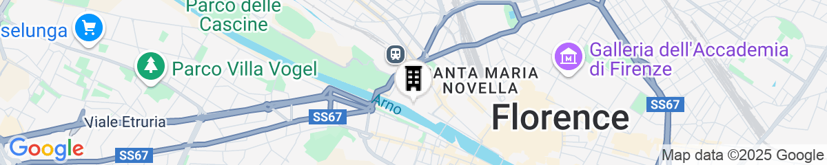 Map for Lungarno Vespucci 50