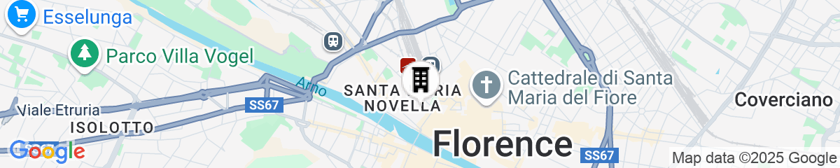 Map for 25hours Hotel Florence Piazza San Paolino