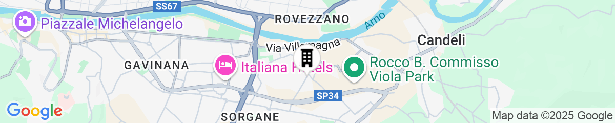 Map for Villa Olmi Firenze