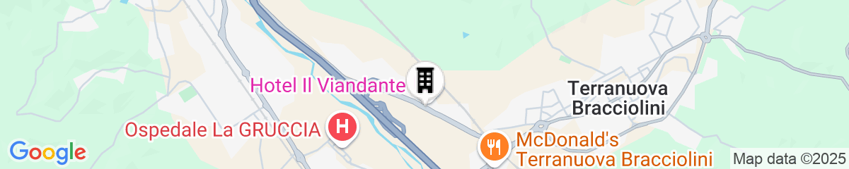 Map for Hotel Il Viandante