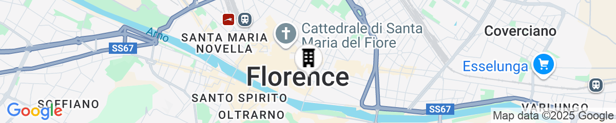 Map for Casual Rinascimento Firenze Hotel