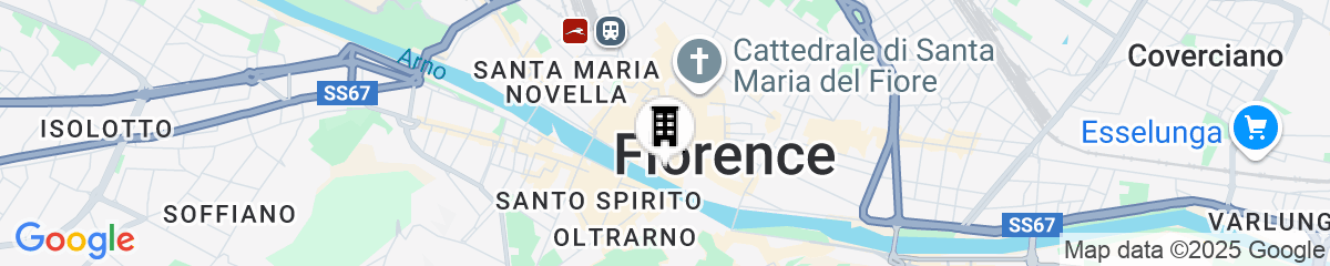 Map for Gallery Hotel Art - Lungarno Collection