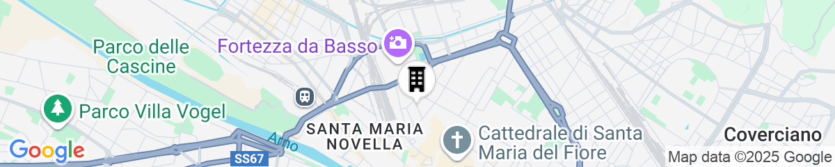Map for Porta Faenza Hotel