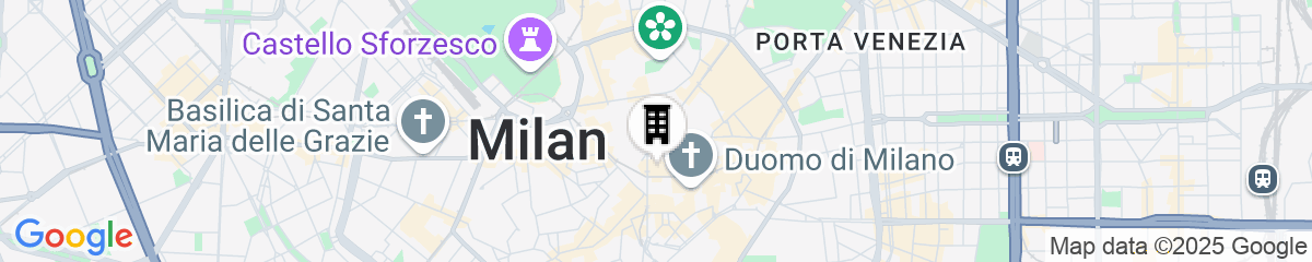 Map for Room Mate Collection Giulia, Milan