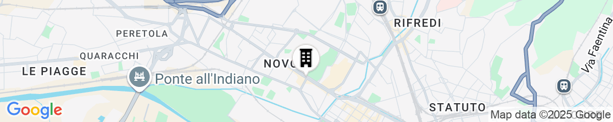 Map for Starhotels Tuscany