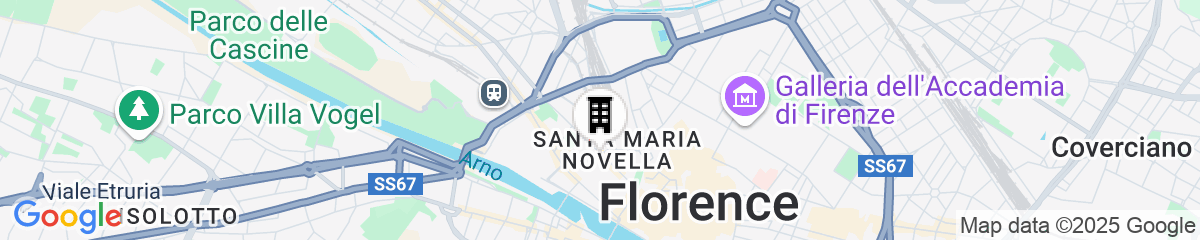 Map for Hotel Boccaccio