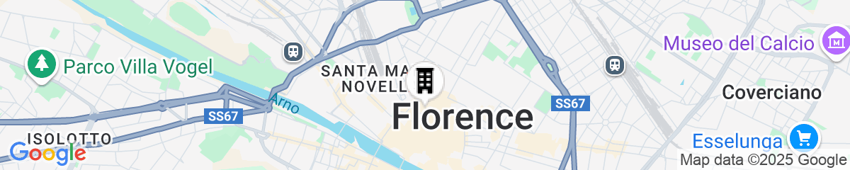 Map for Hotel Centrale