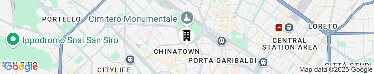 Map for Hotel Viu Milan, a Member of Design Hotels