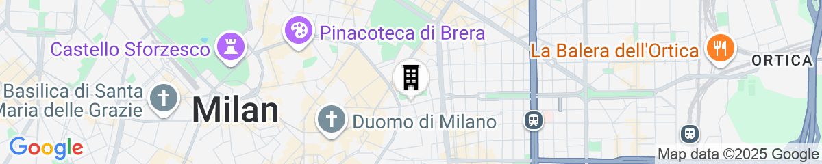 Map for Hotel Indigo Milan - Corso Monforte by IHG